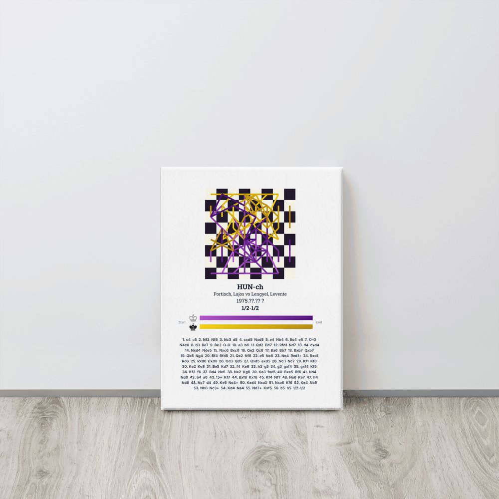 Canvas Print — chess wall art